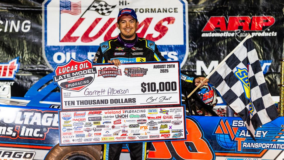 Lernerville Speedway (Sarver, PA) – Lucas Oil Late Model Dirt Series – Hillbilly Hundred – August 29th-30th, 2025. (Heath Lawson Photo)