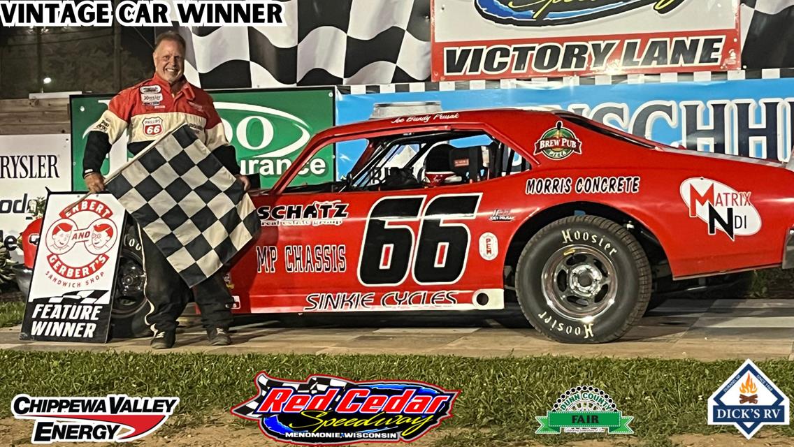 Schiffler and Prusak take Red Cedar Wins.