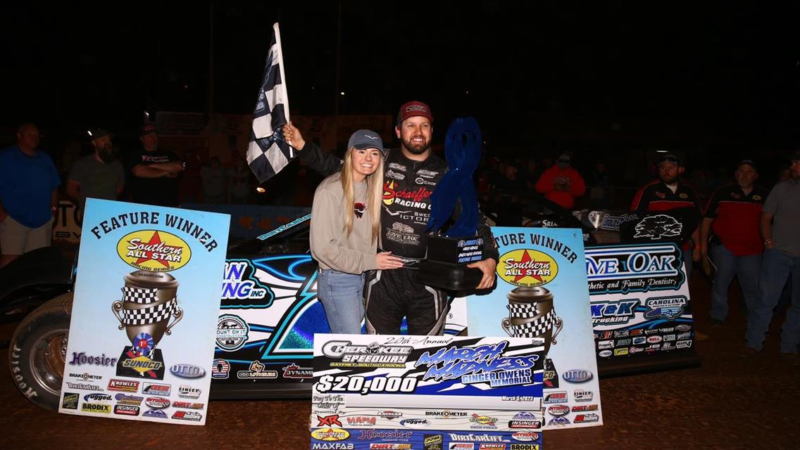 Cherokee Speedway (Gaffney, SC) – Southern All Star Series – Ginger Owens March Madness – March 5th, 2023.