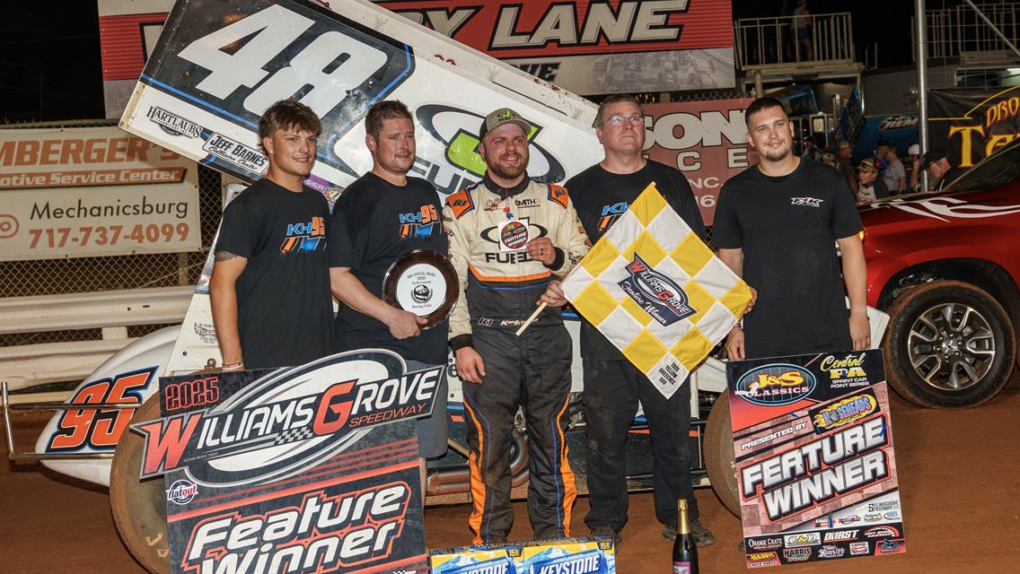 Milestone Conquered: Hartlaub Scores Emotional First 410 Sprint Car Win
