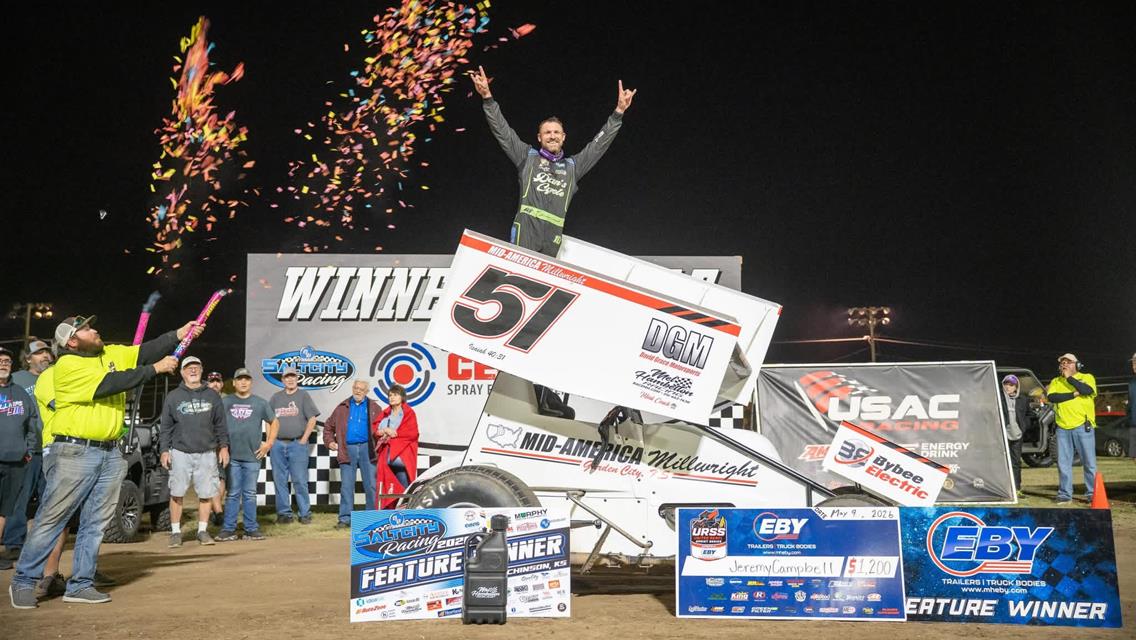 Campbell Captures Fifth Career URSS Victory at SaltCity Racing