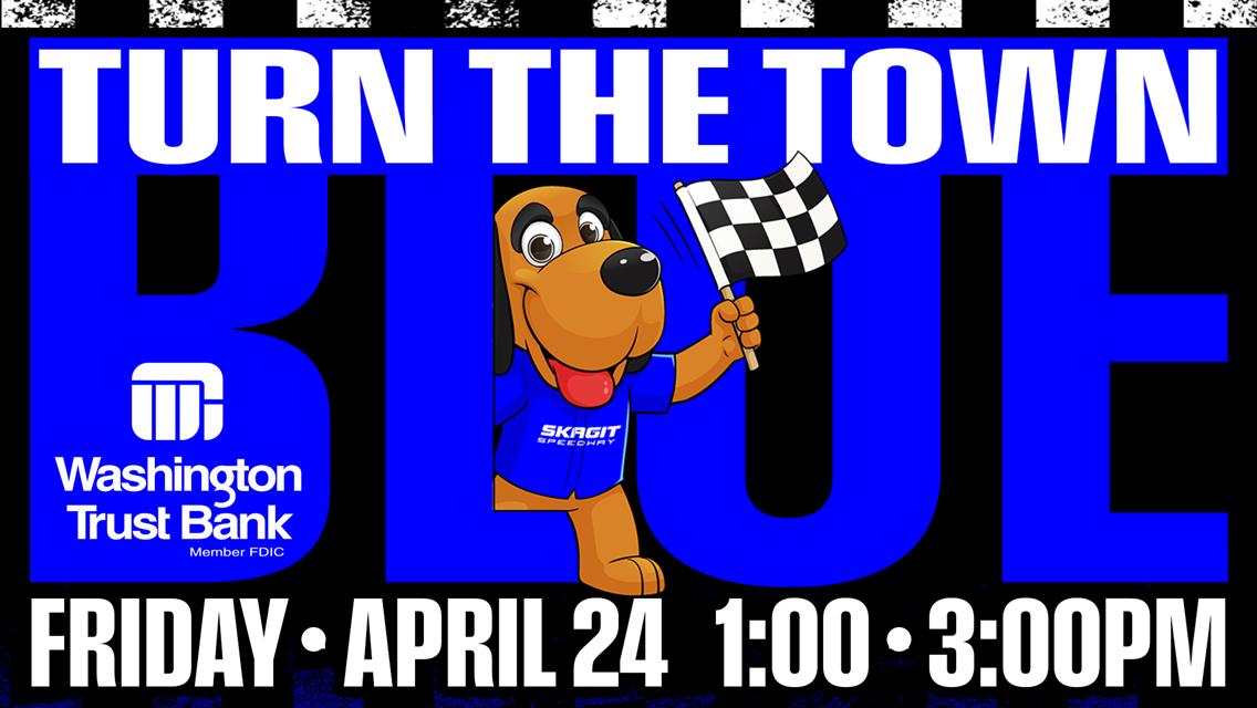 TURN THE TOWN BLUE - APRIL 24 / WASHINGTON TRUST BANK