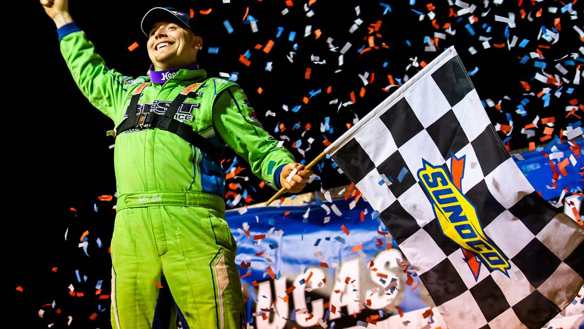 Hagerstown Speedway (Hagerstown, MD) – Lucas Oil Late Model Dirt Series – Conococheague 50 – April 9th 2022. (Heath Lawson photo)