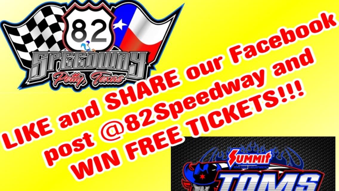 WE ARE RACING TONIGHT, MARCH 23rd!