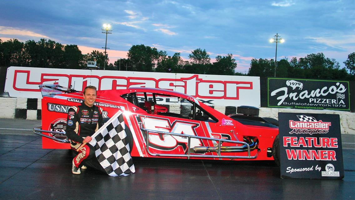 Catalano, Brown, Jankowiak, and Catalano Collect Lancaster Checkered Flags