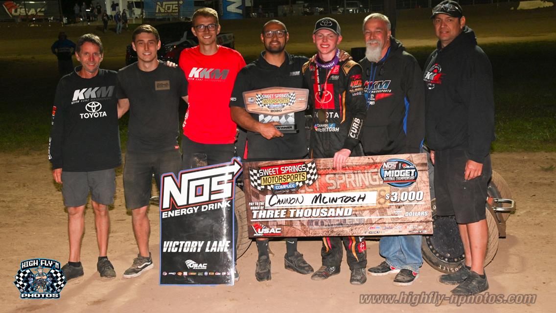 McIntosh steals victory from Windom at Sweet Springs