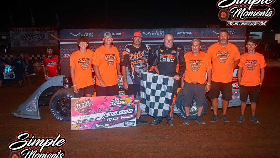 Jimmy Owens Hustles to Hunt the Front $10,000 Victory