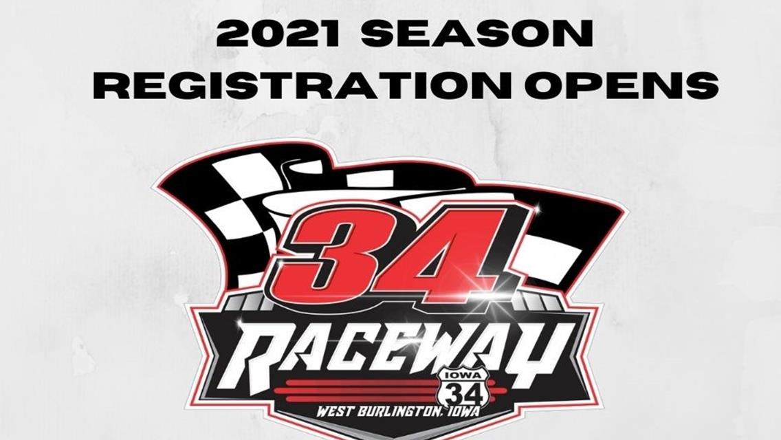 2021 Season Registration Open Now