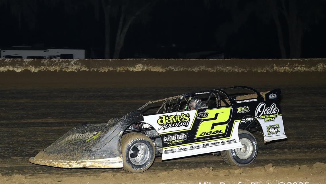 All-Tech Raceway (Lake City, Fla.) – Lucas Oil Late Model Dirt Series – Winter Nationals – January 30th-February 1st, 2025. (Mike Ruefer Photo)
