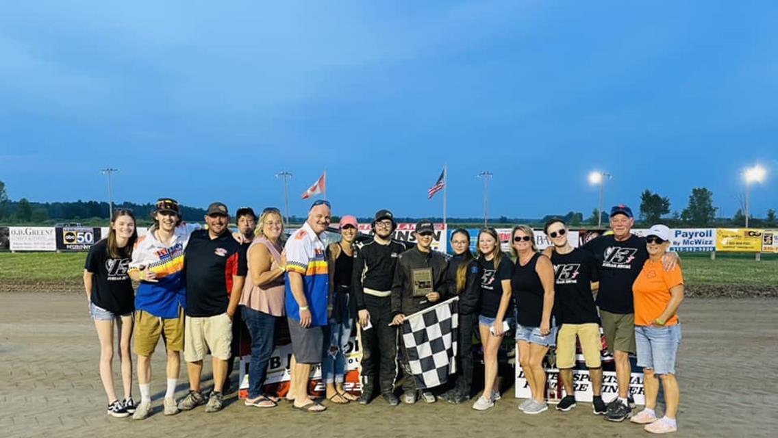 Christmas comes early for Jordan McCreadie with first Can Am win of 2023