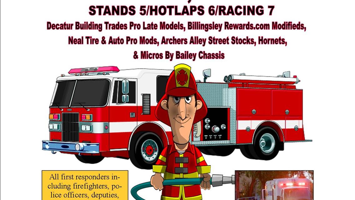 Macon Speedway To Honor First Responders At Saturday Night Race