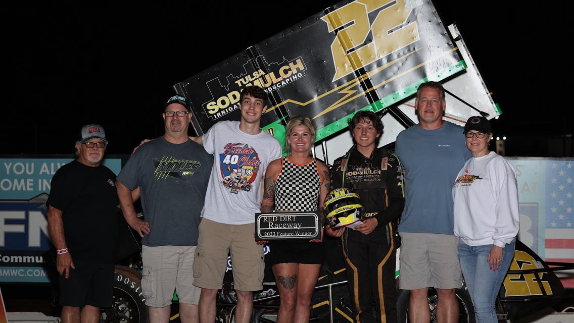 Moran wins 2nd consecutive OCRS victory at Red Dirt Raceway