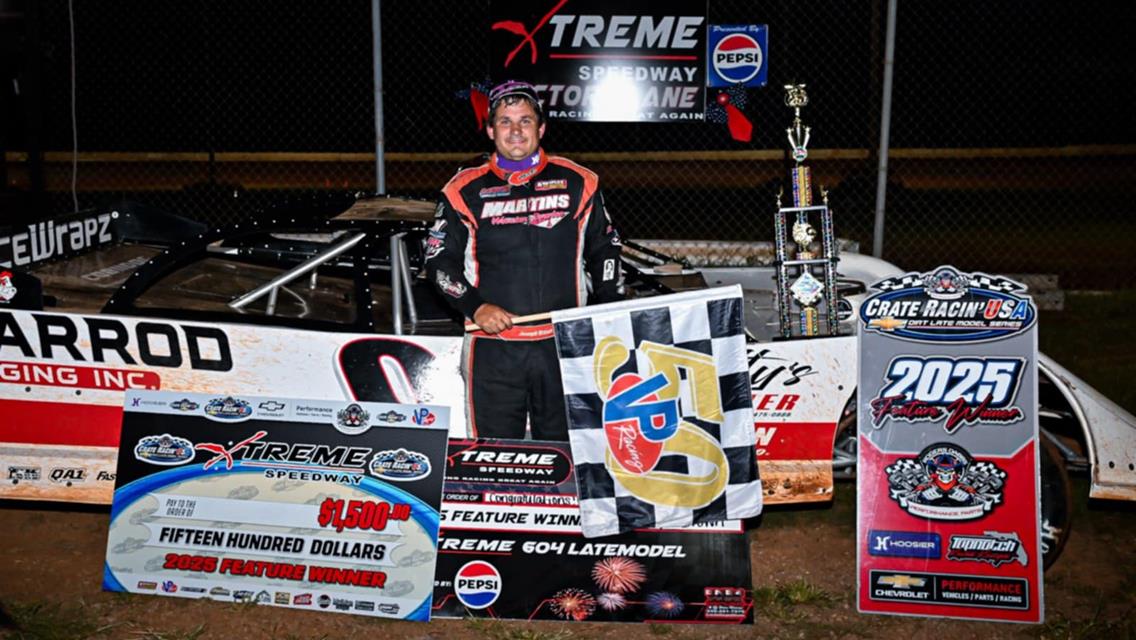 Brown, Roling Win Friday Night Features at Xtreme Speedway