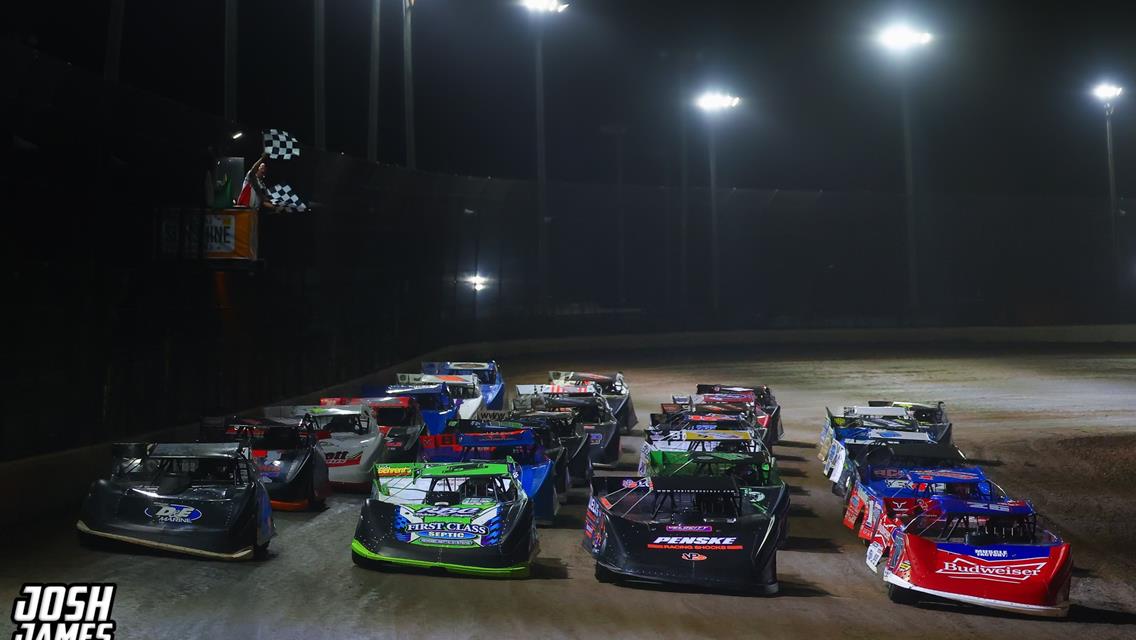 Volusia Speedway Park (Barberville, FL) – World of Outlaws Late Model Series – Sunshine Nationals – January 22-24, 2026. (Josh James Artwork)