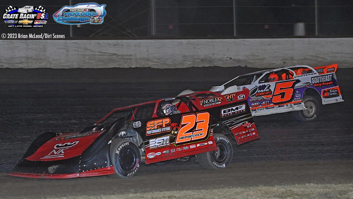 Magnolia Motor Speedway (Columbus, MS) – Crate Racin’ USA – Dr. Dirt Hall of Fame Classic – November 3rd-4th, 2023. (Brian McLeod photo)