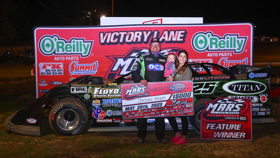 Spoon River Speedway (Banner, IL) – MARS Late Model Championship – Garry Cook Jr. Memorial – May 28th, 2023. (Josh James Artwork)