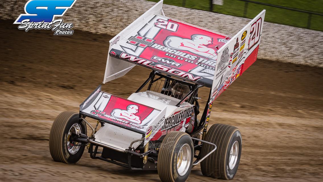Wilson Working to Overcome Costly Crash Last Friday at Eldora Speedway