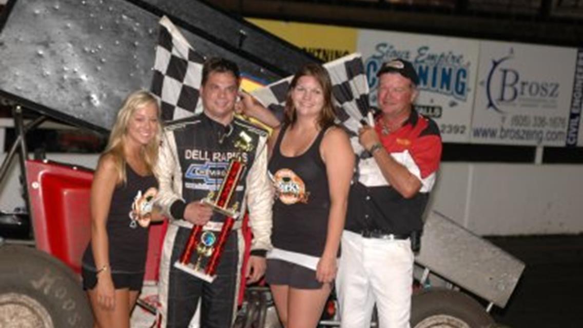 Huset's Speedway Feature Win
