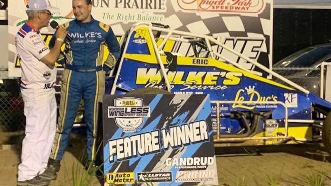 Eric Wilke Captures Wisconsin WingLESS Angell Park Speedway Kevins&#39; Klassic