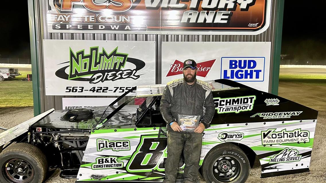 Kessel, Hillman, Donlan and Moudry conquer Fayette County Speedway