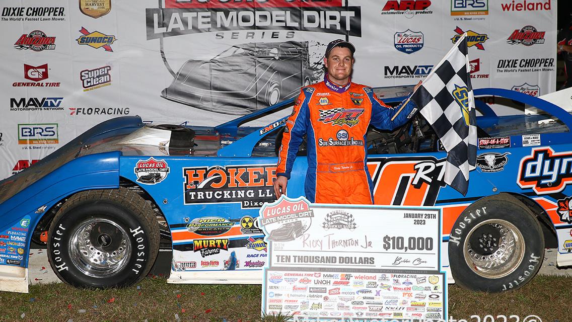 Thornton Gets Redemption with Bubba Raceway Park Victory
