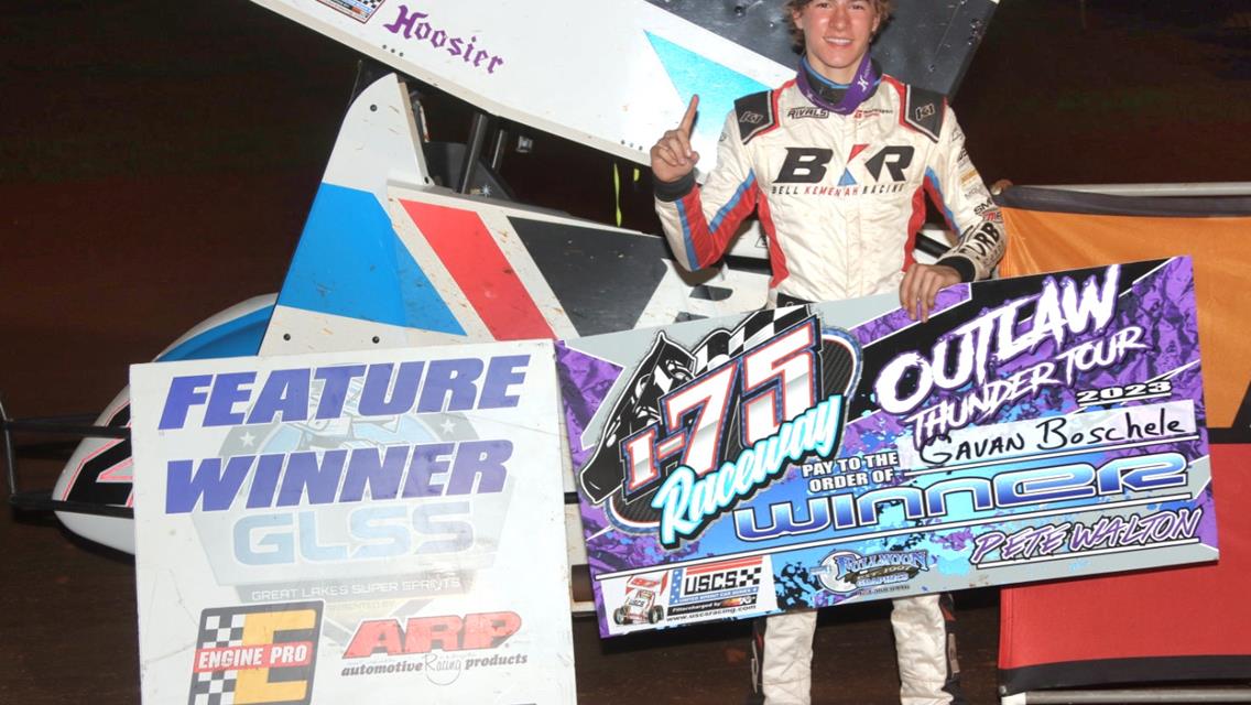 BOSCHELE WINS FIRST USCS/GLSS FEATURE