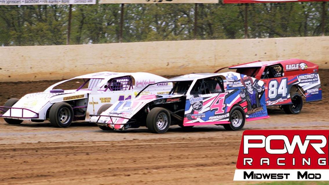 POWRi Midwest Mod 2025 Season Schedule