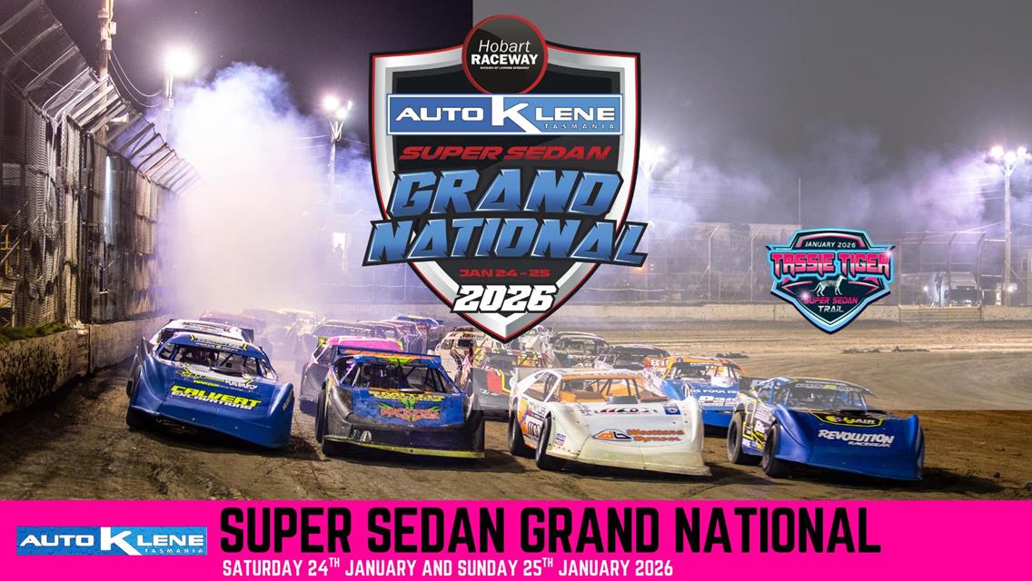 AutoKlene Super Sedan Grand National Set to Ignite Hobart this weekend!