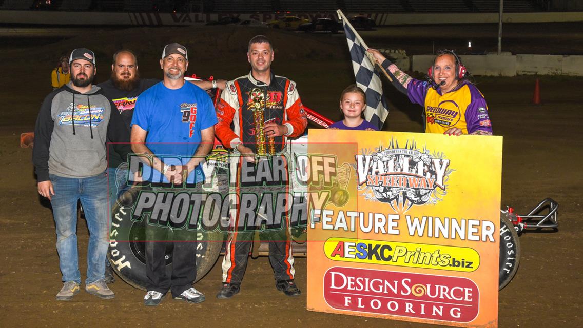 Goff, Cordon, Browning, Raffurty post Valley Speedway wins