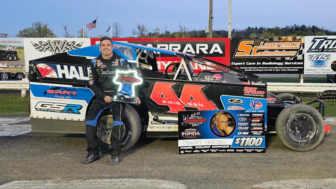 FRIESEN SWEEPS THE NIGHT AT FONDA FOR $6,901