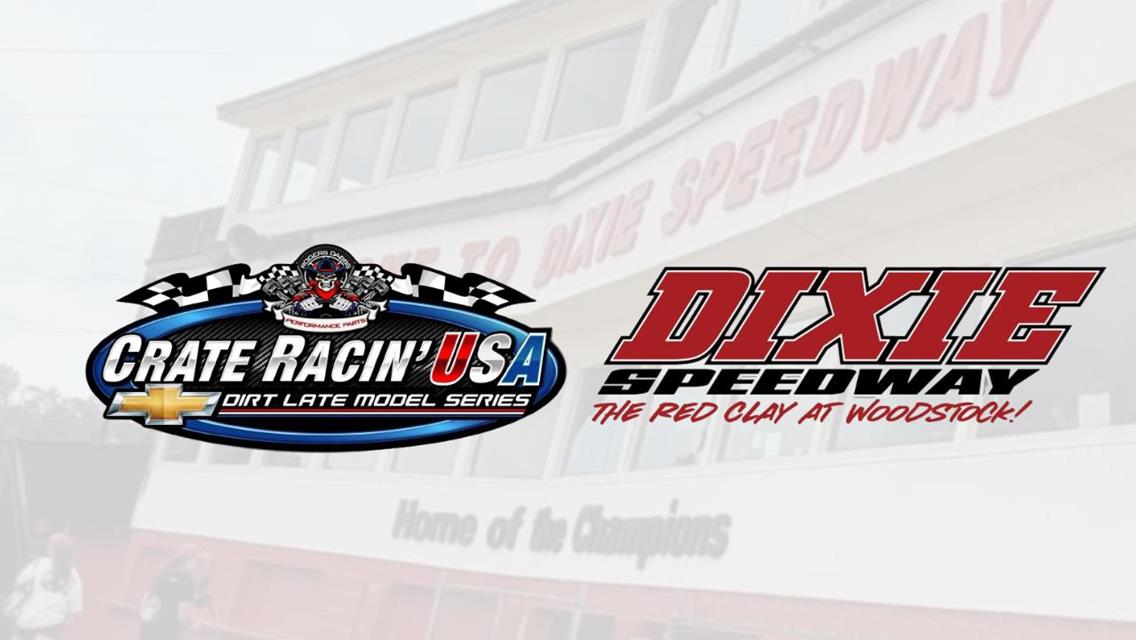 Crate Racin’ USA Rolls Into Historic Dixie Speedway Next!