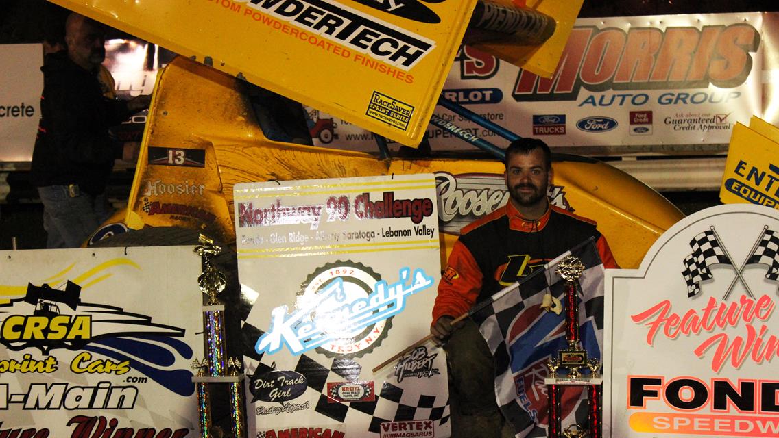 JOSH PIENIAZEK WINS CRSA THRILLER AT FONDA