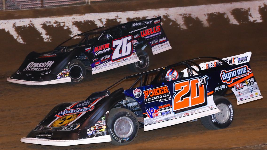 Florence Speedway (Union, Ky.) – Lucas Oil Late Model Dirt Series – North/South Shootout – August 12th, 2021. (Josh James Artwork)