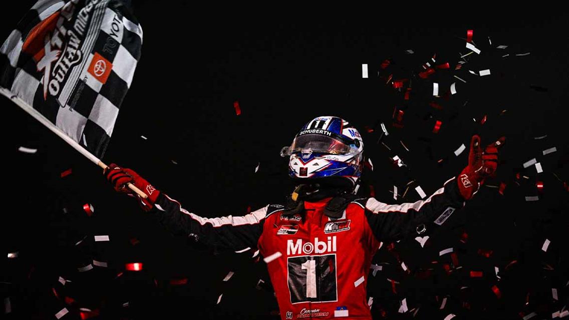 Cannon McIntosh Wins Third Xtreme Outlaw Midget Feature in Four Races at I-55