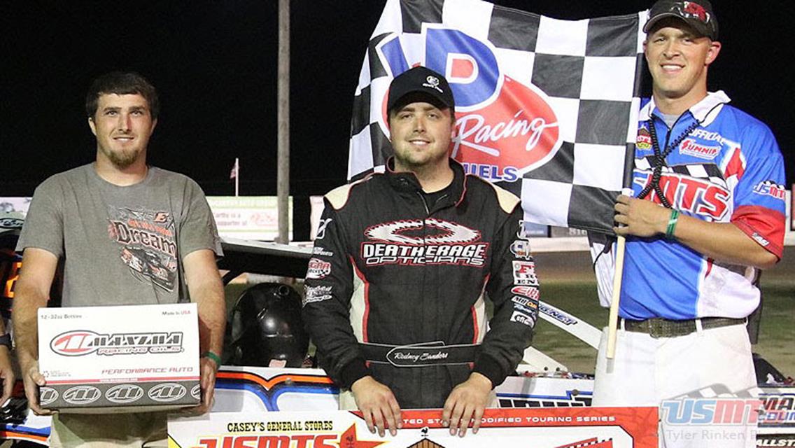 Sanders scores USMTS win at I-35 Speedway