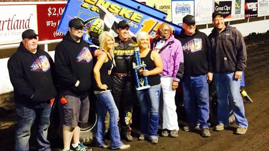 Boom! Dobmeier takes Huset’s victory