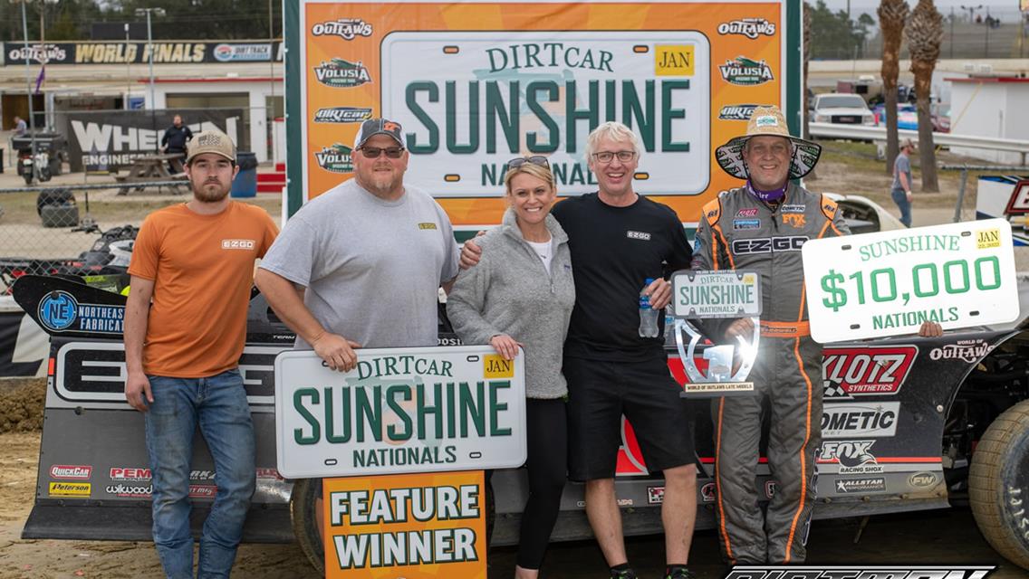 Volusia Speedway Park (Barberville, FL) – World of Outlaws Late Model Series – Sunshine Nationals – January 20th-22nd, 2022. (Dirtman Photography)