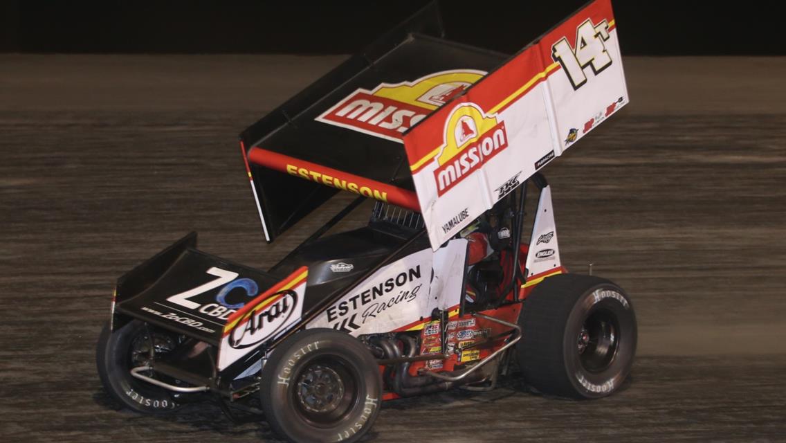 Estenson tops NOSA 410s at I-90 Speedway