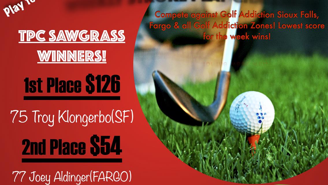 Stroke Play Challenge Winners!