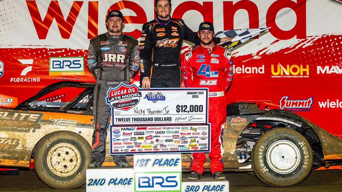 All-Tech Raceway (Lake City, Fla.) – Lucas Oil Late Model Dirt Series – Winter Nationals – January 30th-February 1st, 2025. (Heath Lawson Photo)