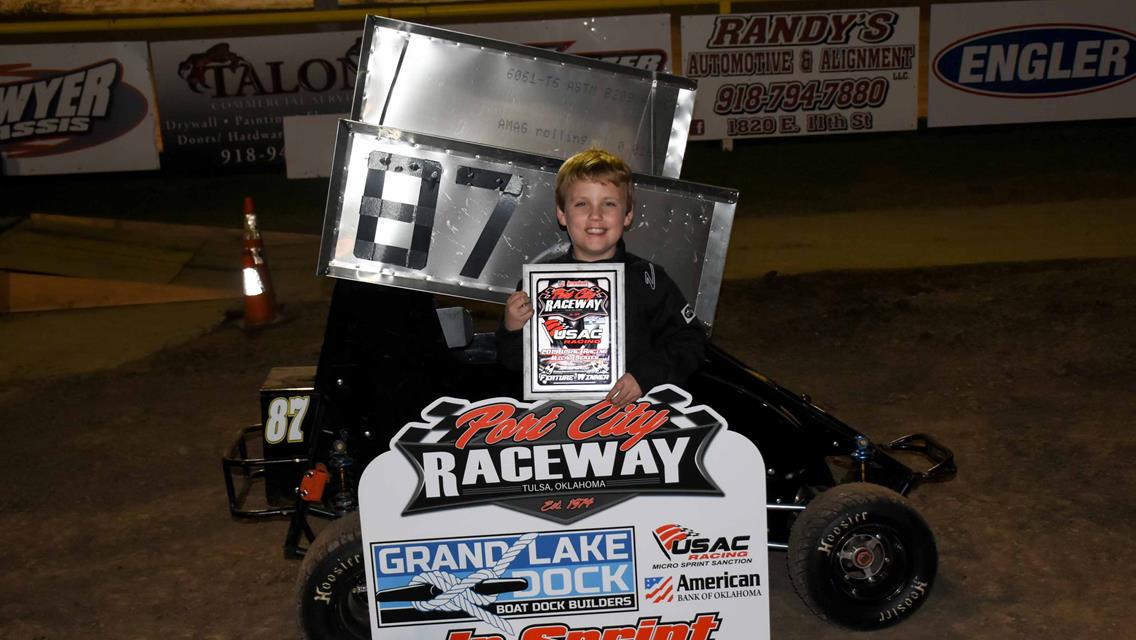 Roberts, Shaffer, Herrman, Cody, Timms, McClelland and Davidson Race to Victory on Saturday at Port City Raceway