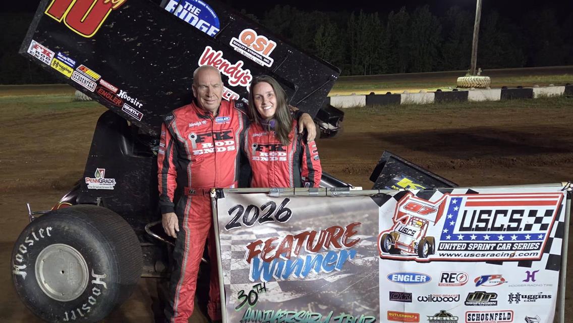 Havener wins wild North  Alabama Speedway USCS Wide Open Shootout Race