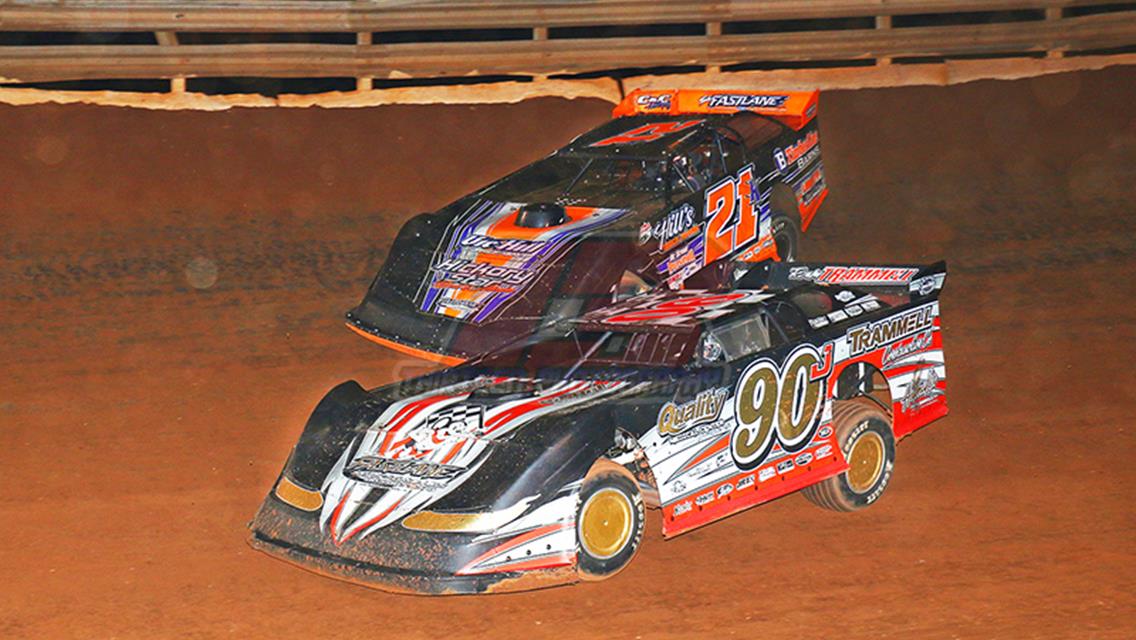 Trammell gets late model win