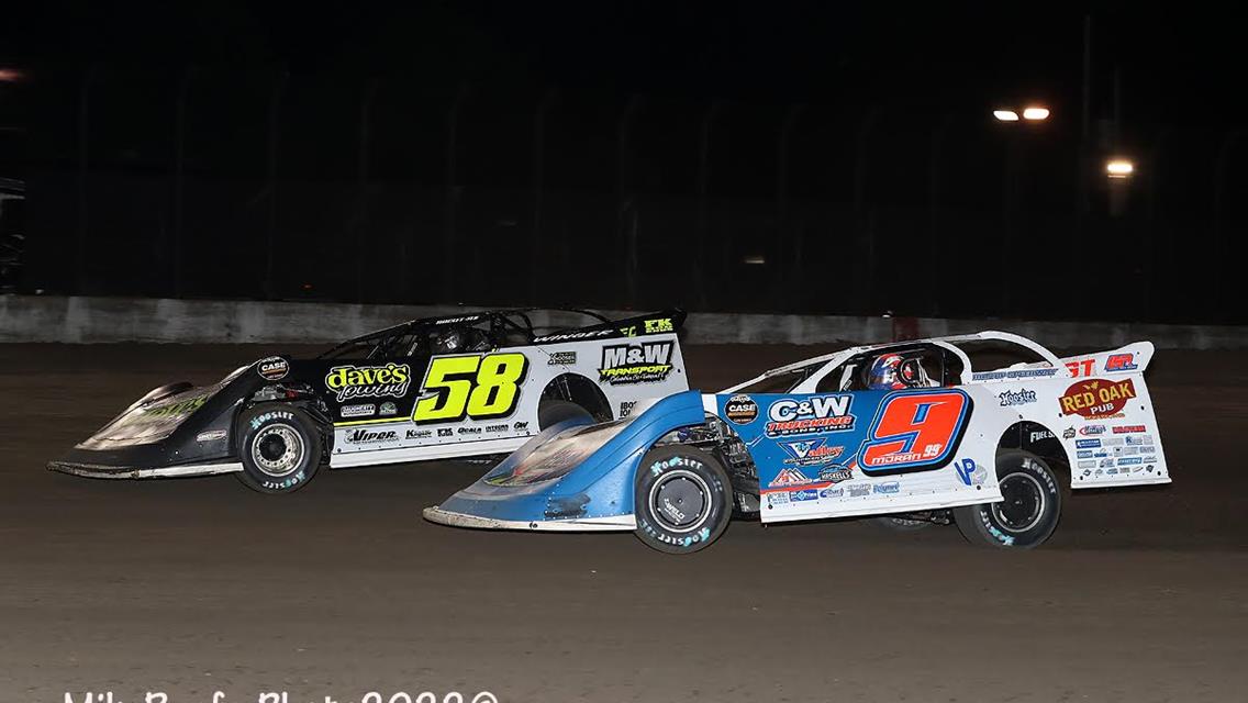 Davenport Speedway (Davenport, IA) – World of Outlaws Case Late Model Series – Quad Cities 150 – August 25th-27th, 2022. (Mike Ruefer photo)