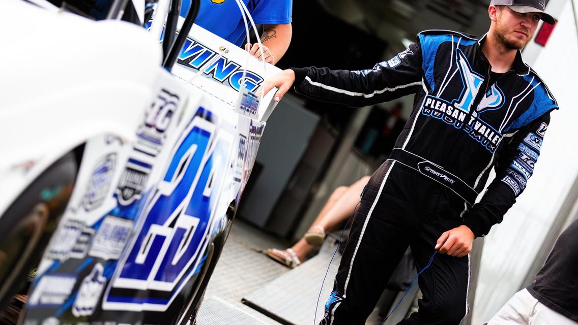 Davenport Speedway (Davenport, IA) – Lucas Oil Late Model Dirt Series (LOLMDS) – July 6th, 2022. (Heath Lawson photo)