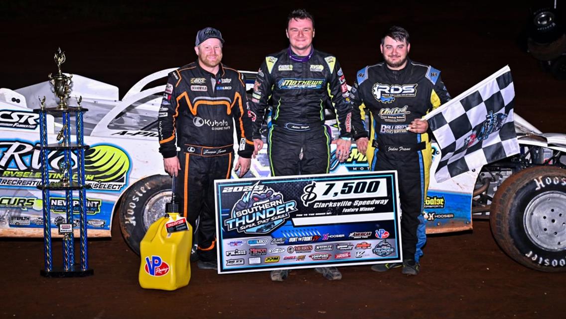 Thursday Thunder brings Ashton Winger $7,500 at Clarksville Speedway