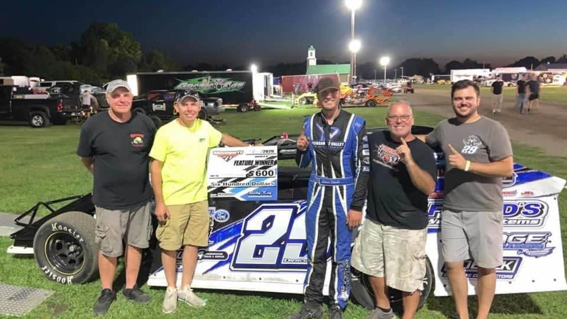 Spencer Diercks rules Davenport field for third win of the season