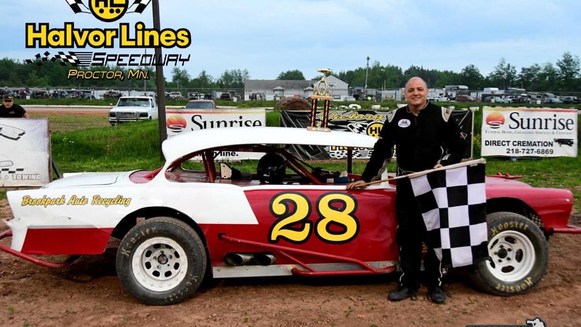 Al Keske and Mike Selberg Takes Top Spots at Halvor Lines Speedway