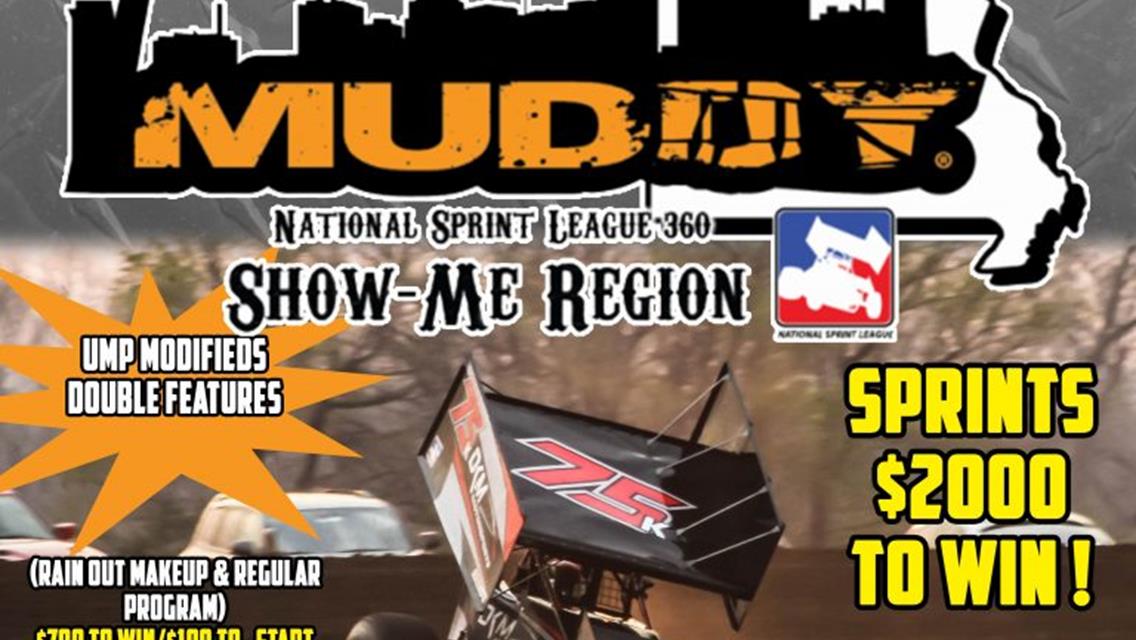 GoMuddy.com NSL 360 Show-Me Region Headed to Tri-City Speedway and Callaway Raceway This Weekend