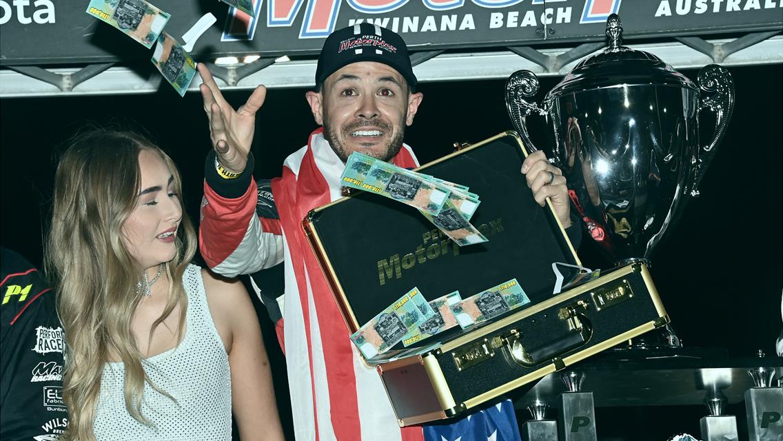 Kyle Larson is the King of High Limit International: Perth